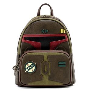 Loungefly Star Wars Boba Fett No Good To Me Dead Cosplay Mini Backpack